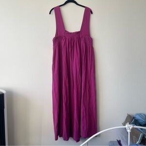 Free People Pink/Purple Dress Size Medium